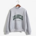 thumbnail image 2 of MEZZALL Women Sweatshirts Letter Printed Long Sleeve Autumn Winter Crewneck Pullover Basic Daily Outdoor Classic Travel Tops, 2 of 5