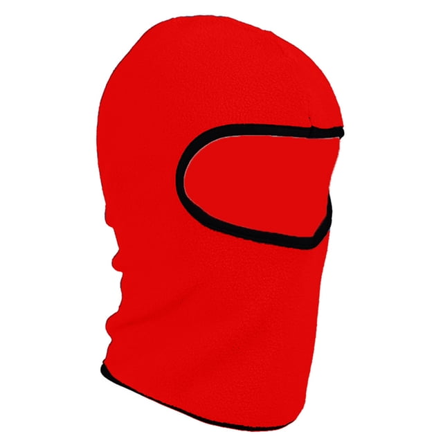Tuque d'Hiver Intégrale de Ski Coupe-Vent en Molleton Polaire Cache-Cou pour Garçons Filles