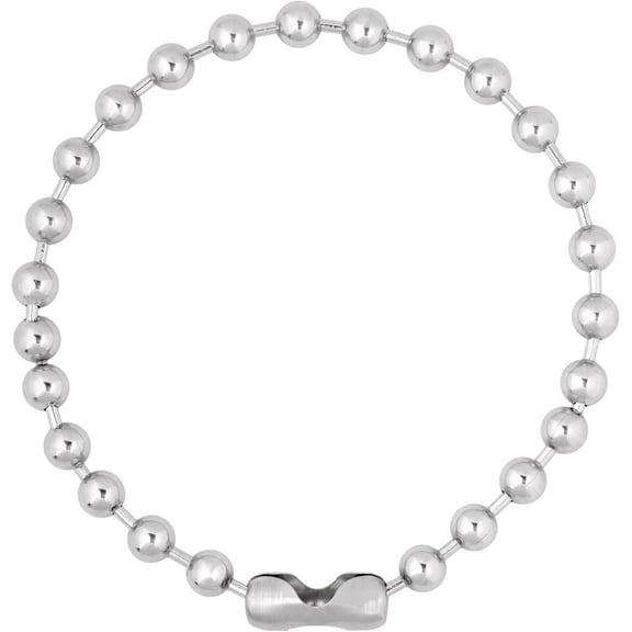 Beaded Ball Chain Necklace For Women, Grunge Punk Necklace Jewelry For Women