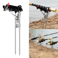 thumbnail image 2 of RUISINERY Automatic Spring Fishing Rod Holder for Lake Pond River Fishing Stainless Fishing Poles Stand High Sensitivity, 2 of 7