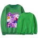 thumbnail image 1 of Pop cazadora para niña Demo-n Hunters Graphic Round-Neck Short Sleeve T Shirt For Kids Youth Fashion Tee With Cartoon Print Design Soft Blend Top For Children （Green）, 1 of 2