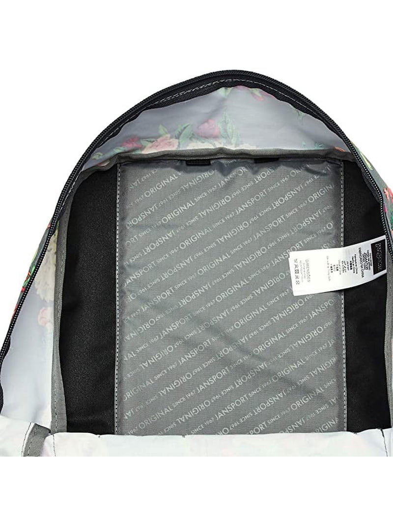 JanSport Cross Town Backpack - Graphic Grey, 25L Capacity, Cross-Body Strap, Machine Washable, One Size Fits All