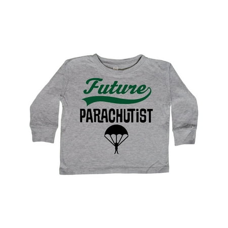 

Inktastic Future Parachutist Gift Toddler Boy or Toddler Girl Long Sleeve T-Shirt