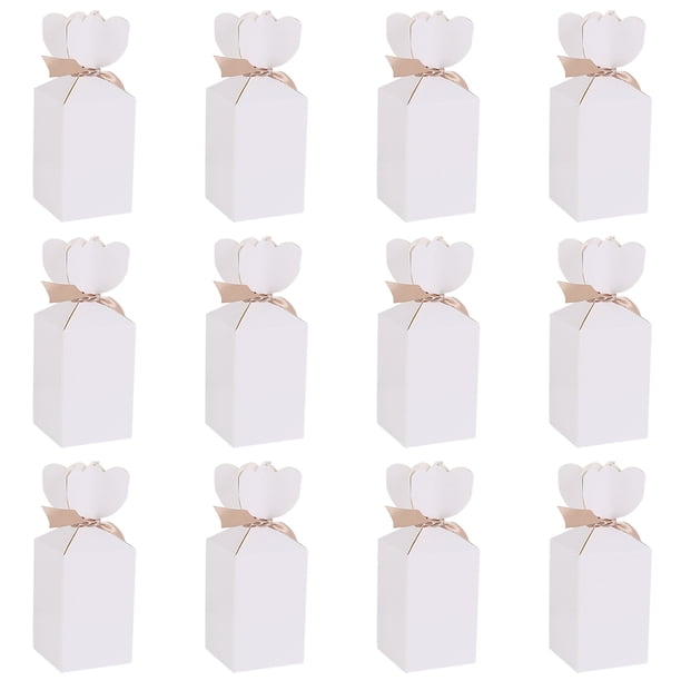 20pcs cinta dulce caja cuadrada caja de boda caja de regalo caja de regalo hornear bizcocho caja de envasado