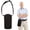 Black, variant on Numjaw Urine Drainage Bag Holder, Catheter Bag Cover with Adjustable Waist Strap & Catheter Pipe Cover, Nephrostomy Tube and Drainage Bag Cover, Black