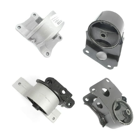 M029 7340 7341 7342 7343 For 02-06 Nissan Altima 2.5 Trans & Front & Front Right & Rear Set 4Pcs Engine Motor Mount 02 03 04 05