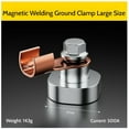 thumbnail image 6 of Welding Magnetic Grounding Clamp, 2025 New Magnetic Welding Ground Clamp, Welding Magnets Clamps Tool, Welding Support Clamps Tools for Weldings Cutting (L（3.7 * 3.7cm）, 3PCS), 6 of 10