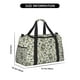 thumbnail image 3 of Fotbe Skull with Cash Bolsa de Viaje con Estampado, Bolsa de Fin de Semana para Mujer con Compartimento para Zapatos, Bolsa de Gimnasio con Bolsillo Húmedo, 3 of 7