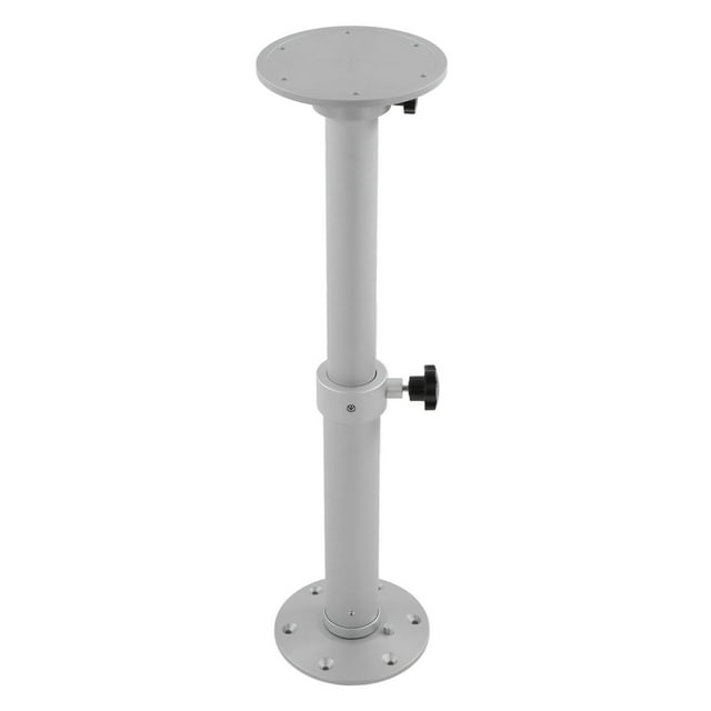 Adjustable Table Leg, Telescopic RV Table Stand Oxidation Resistant 445-685mm Silver for for Balconies for Boats