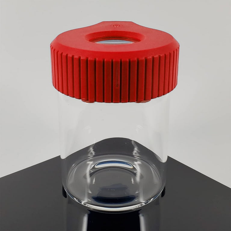 Honeypuff Magnifying Jar with Light, Light-Up LED