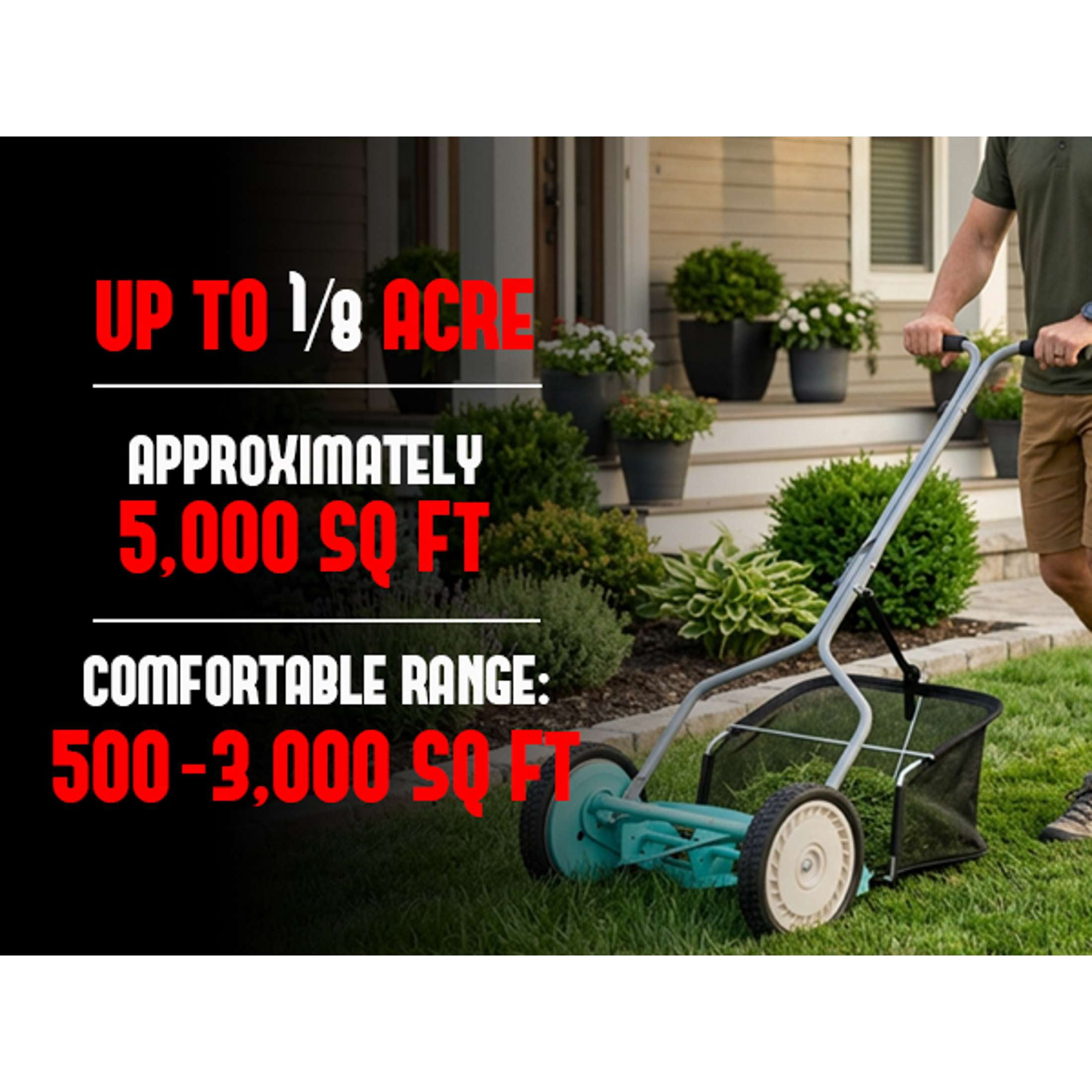 American Lawn Mower Company 1304-14GC Reel Lawn Mower, Mint