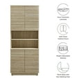 thumbnail image 2 of Render Linen Storage Cabinet in Travertine, 2 of 10