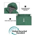 thumbnail image 4 of Little Donkey Andy Men's Insulated Jacket Lightweight Hooded Windproof Warm Winter Coat with Recycled Insulation（Posy Green S）, 4 of 8