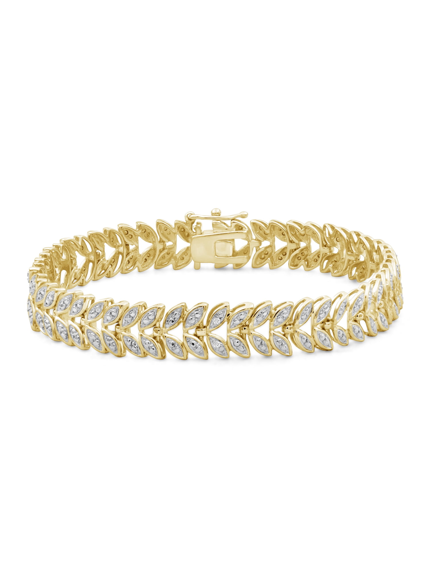 gold Kids cuff bracelet Girls cut out pattern metal bangle 3/4" wide 