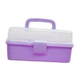 thumbnail image 2 of Caja De Almacenamiento Portátil Sunnimix Organizador De Suministros De Costura Violeta, 2 of 8