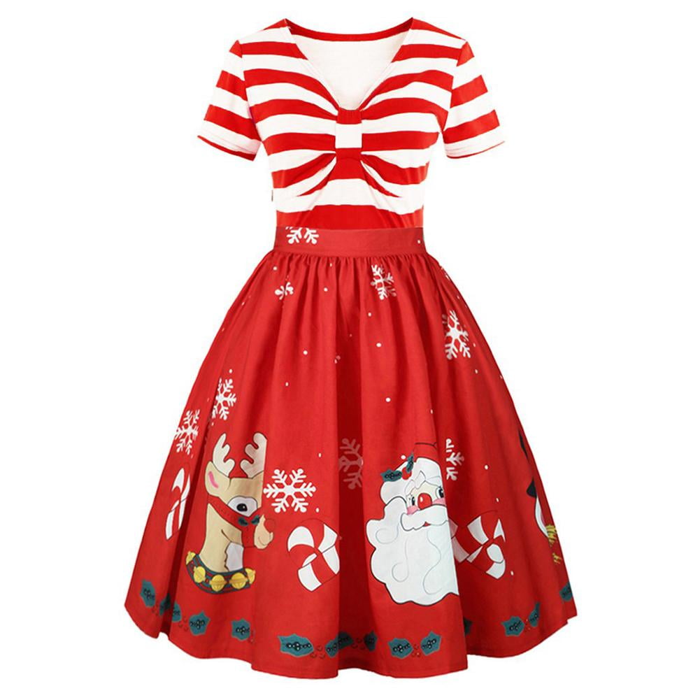 christmas vintage dress