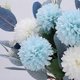 thumbnail image 4 of Artificial Flowers With Vase Faux Hydrangea Flower Arrangement for Home Garden Party Wedding Decoration, 4 of 4