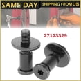 thumbnail image 2 of 27123329 Door Latch Tailgate Striker Bolt Pair Set For Chevrolet Silverado GMC, 2 of 7