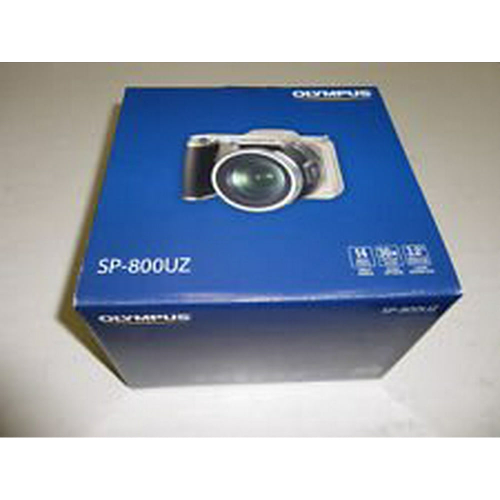 Olympus SP Series SP800UZ 14.0 MP Digital Camera Silver 227665