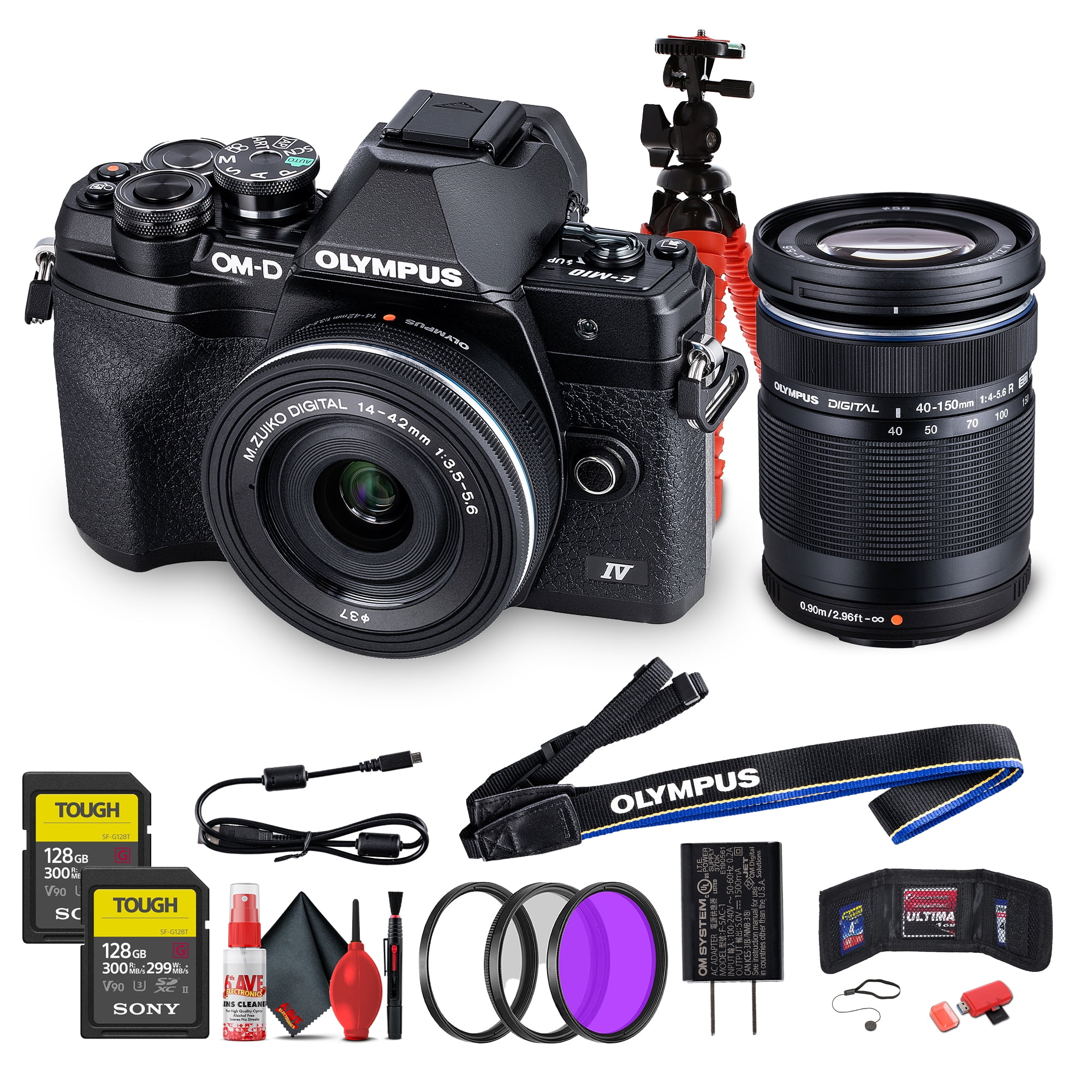Olympus OM-D E-M5 Mark III Mirrorless Camera with Lens