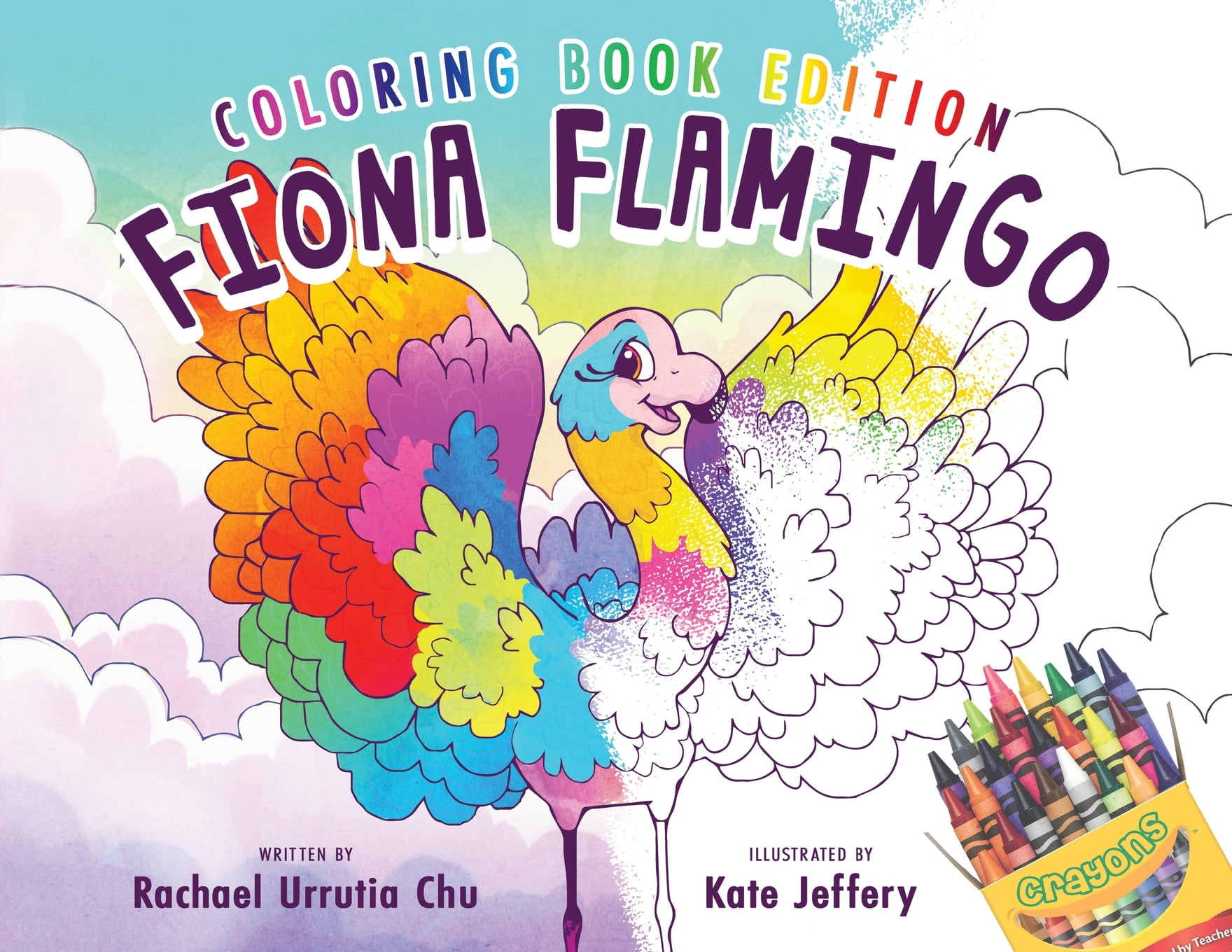 Fiona Flamingo: Coloring Book Edition (Paperback) - Walmart.com