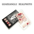 thumbnail image 5 of Short Glossy White Heart Presses On Nails 24Pcs Valentines French Design With Bows Accents, 5 of 8