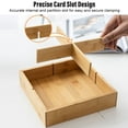 thumbnail image 3 of Wooden Serving Tray, Paint Free Snack Serving Platter With Removable Panel Kitchen Nesting Container For Party Entertaining Food Display Fruit Dessert, 3 of 8