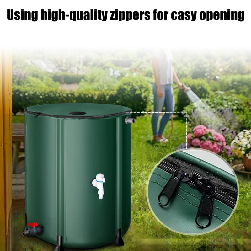 AOOOWER Rainwater Recycling Water Storage Container Collection Garden Irrigation Bucket