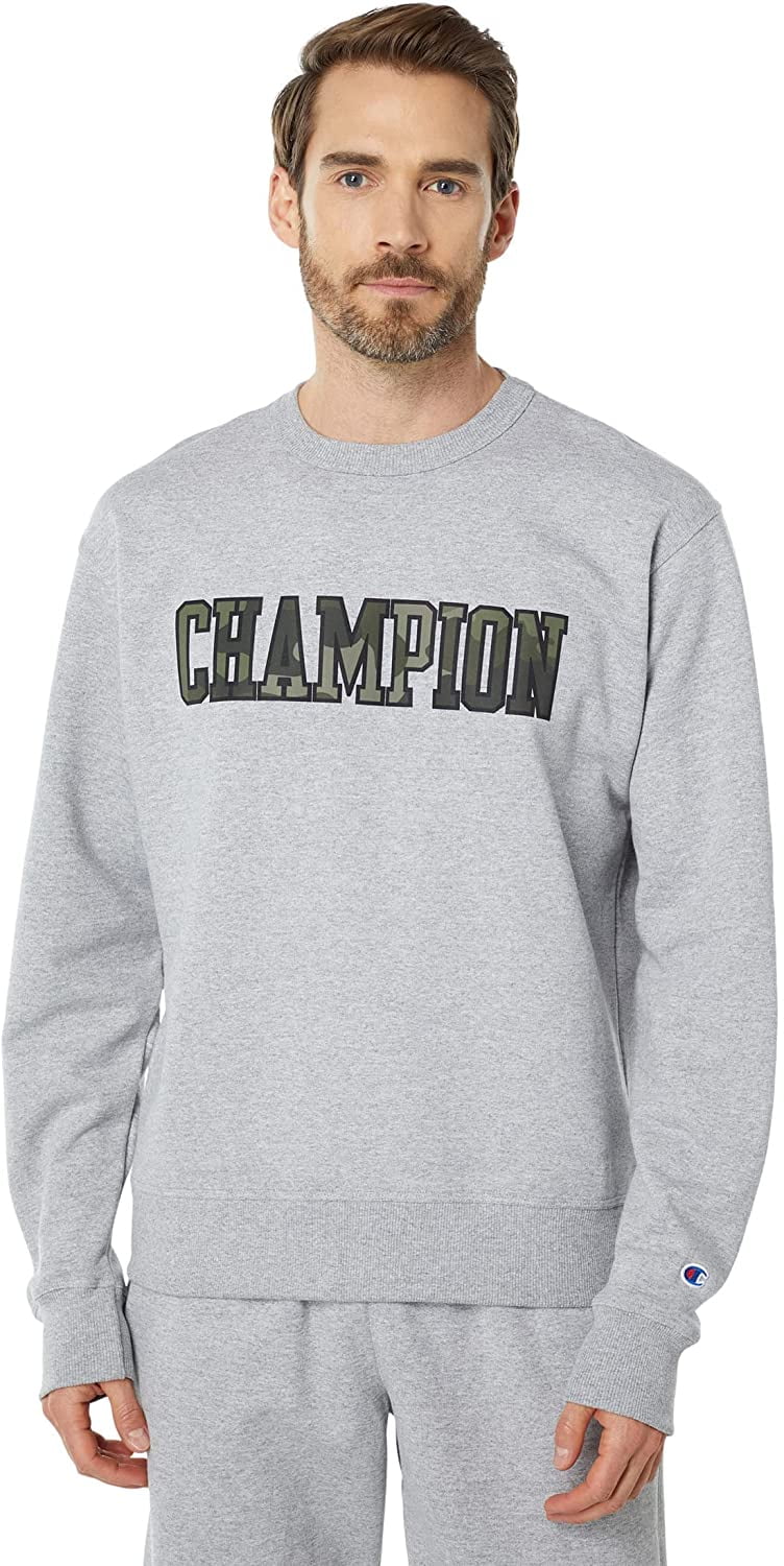 Champion Mens Powerblend Fleece Crew 