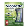 Nicorette Mini Nicotine Lozenge Mint 4 Milligram Easy To Use Stop Smoking Aid 81 Count
