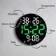 thumbnail image 5 of Reloj de pared digital Colco verde 10 pulgadas, 5 of 8
