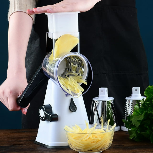 Trituradora de verduras, rallador manual multifuncional de cocina doméstica rallador manual los mejores materiales