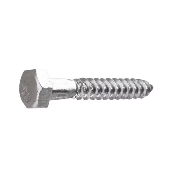 Everbilt 5/16 in. x 2 in. Hex Zinc Plated Lag Screw (50-Pack)