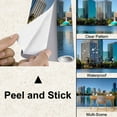 thumbnail image 4 of Peel and Stick Wallpaper Waterproof Orlando Florida Downtown Skyline Springtime Lake Eola Wall Mural Decor Self Adhesive and Removable 100in x 144in, 4 of 8
