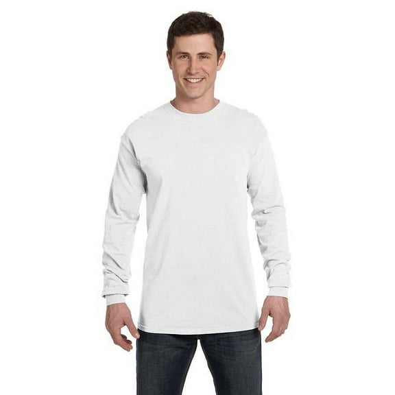 Adult Heavyweight RS Long-Sleeve T-Shirt - WHITE - 3XL