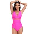 thumbnail image 2 of Zoeecloth Women's One Piece Swimsuit V Neck Bathing Suit One Piece Swimsuits Bikini Bathing Suit S-XXL, 2 of 9