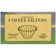 Beyond Gourmet Basket Style Unbleached Coffee Filter - 100 per pack