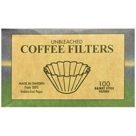 Beyond Gourmet Basket Style Unbleached Coffee Filter - 100 per pack