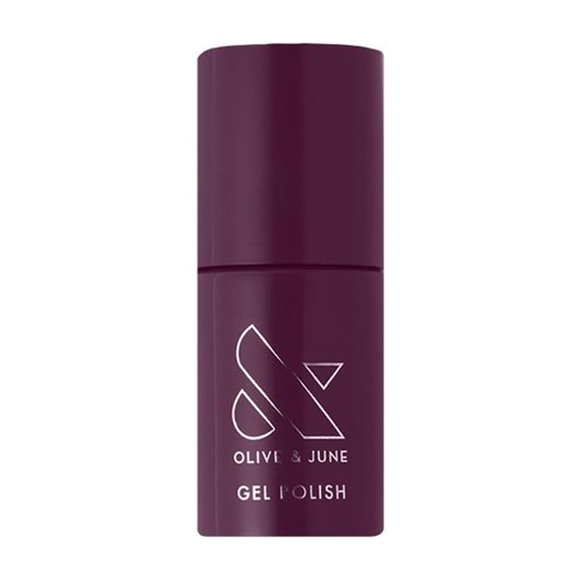 Esmalte en gel Olive & June Plaza Mulberry Purple para 21 días