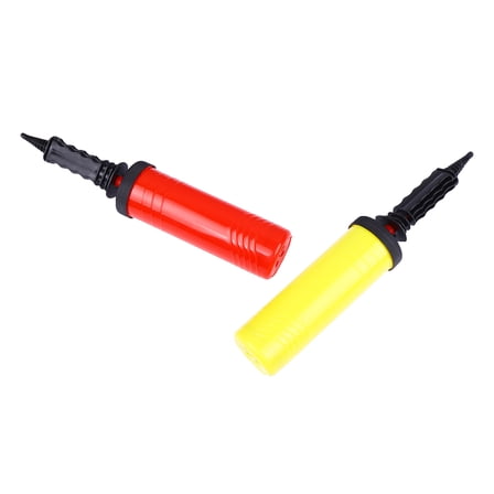 OUNONA Air Pump for Balloons, Easy Inflation Tool with Assorted Colors, Super Skinny Balloons, 2 Pieces Set