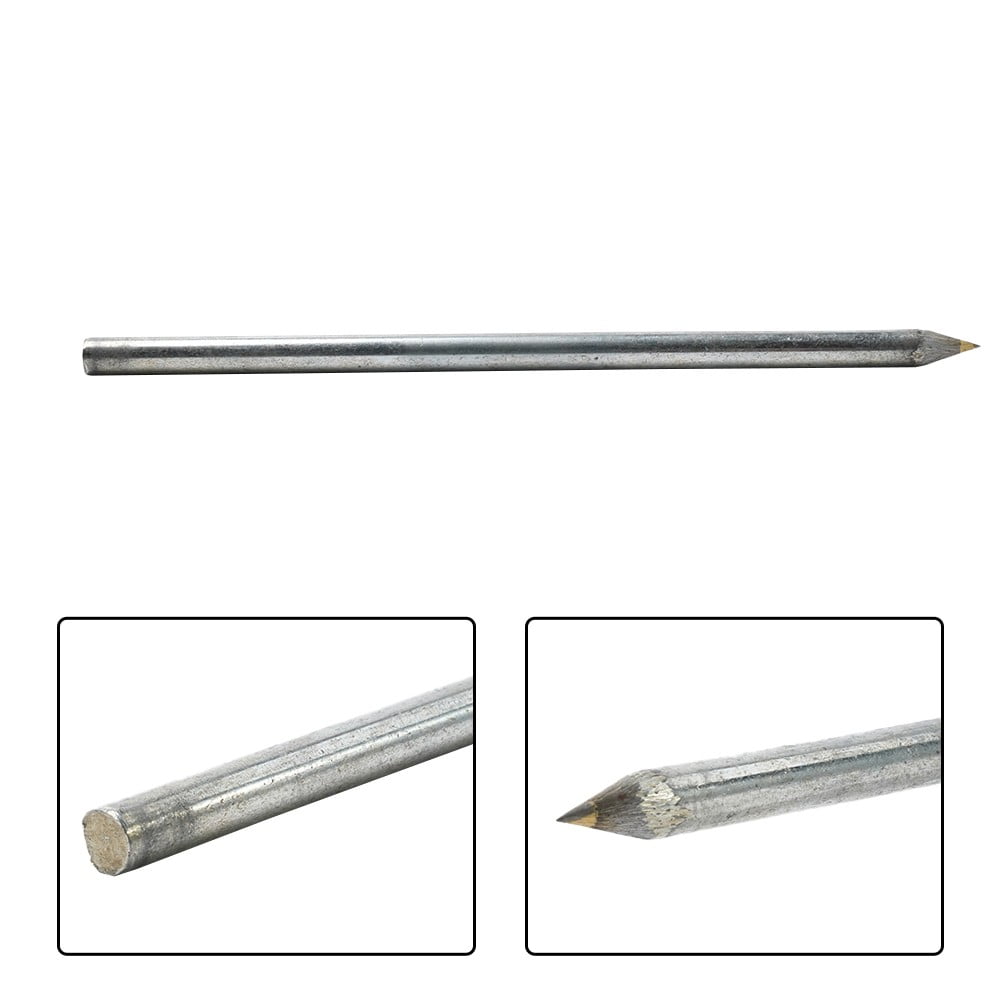 Carbide Scriber Pencil Alloy Scribe Pen Metal Wood Glass Tile Carving  Cutting Marker Pencil Woodworking Single Head Marking Tool