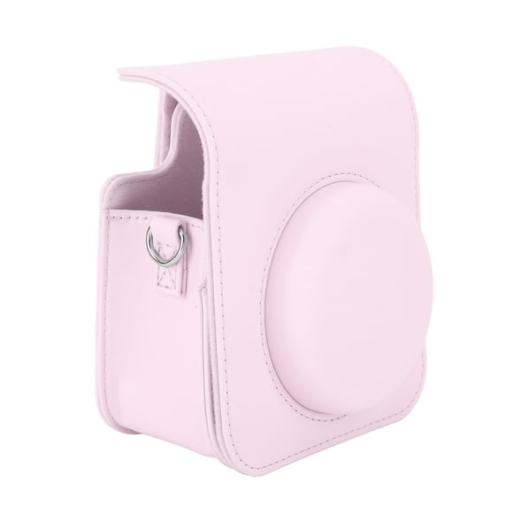 Mini Camera Protective Bag PU Camera Case for Mini 12 with Adjustable Detachable Strap Soft Scratch Microfiber Interior