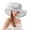 Grey, variant on Bucket Hat Clearance, New Big Sandal with Hot Diamond Flower Sunshade Hat for Women Summer Beach Sunscreen Sun Hat Chiffon Mesh Hat Beach Hats for Women Sun Hats for Women Black