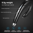 thumbnail image 2 of Matsuzay Auricular de conducción ósea Ergonómico compatible con Bluetooth Recargable 140mAh Auriculares inalámbricos Auriculares de trabajo Cables de audio/vídeo Único, 2 of 6