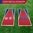 thumbnail image 5 of Cornhole Set, 4'x 2'Corn Hole Boards Set, Solid Wood Cornhole Game Outdoor Set, Corn Holes Outdoor Game, Corn Hole Sets with Bags Regulation Size, Perfect for Lawn, Backyard, Beach, Park, 5 of 7