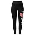 thumbnail image 3 of MKLEKYY Mallas deportivas para mujer, mallas deportivas de cintura alta, mallas de yoga de control, mallas deportivas para mujer 1063, 3 of 3