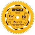thumbnail image 1 of Hoja de sierra circular DEWALT DWA271460 60T 184mm, 1 of 9