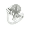 thumbnail image 5 of Jewelry Silvertone Knotted Simulated Pearl Ring, 5 of 6