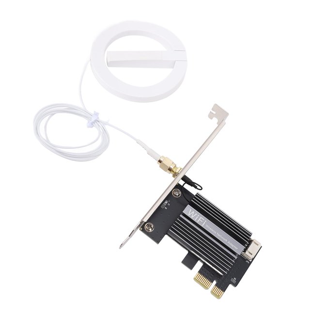 Pc pour AX900 Pro PCI E Carte Double Bande 5.2 Pc de Bureau WiFi6 Carte pour 10 11 pour Linux