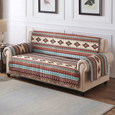 Greenland Home Fashions Red Rock Boho Southwest Sofa Furniture Protector